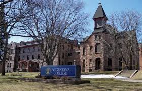 This is a view from the school on a beautiful fall day. Augustana is located in Rock Island, Illinois. 