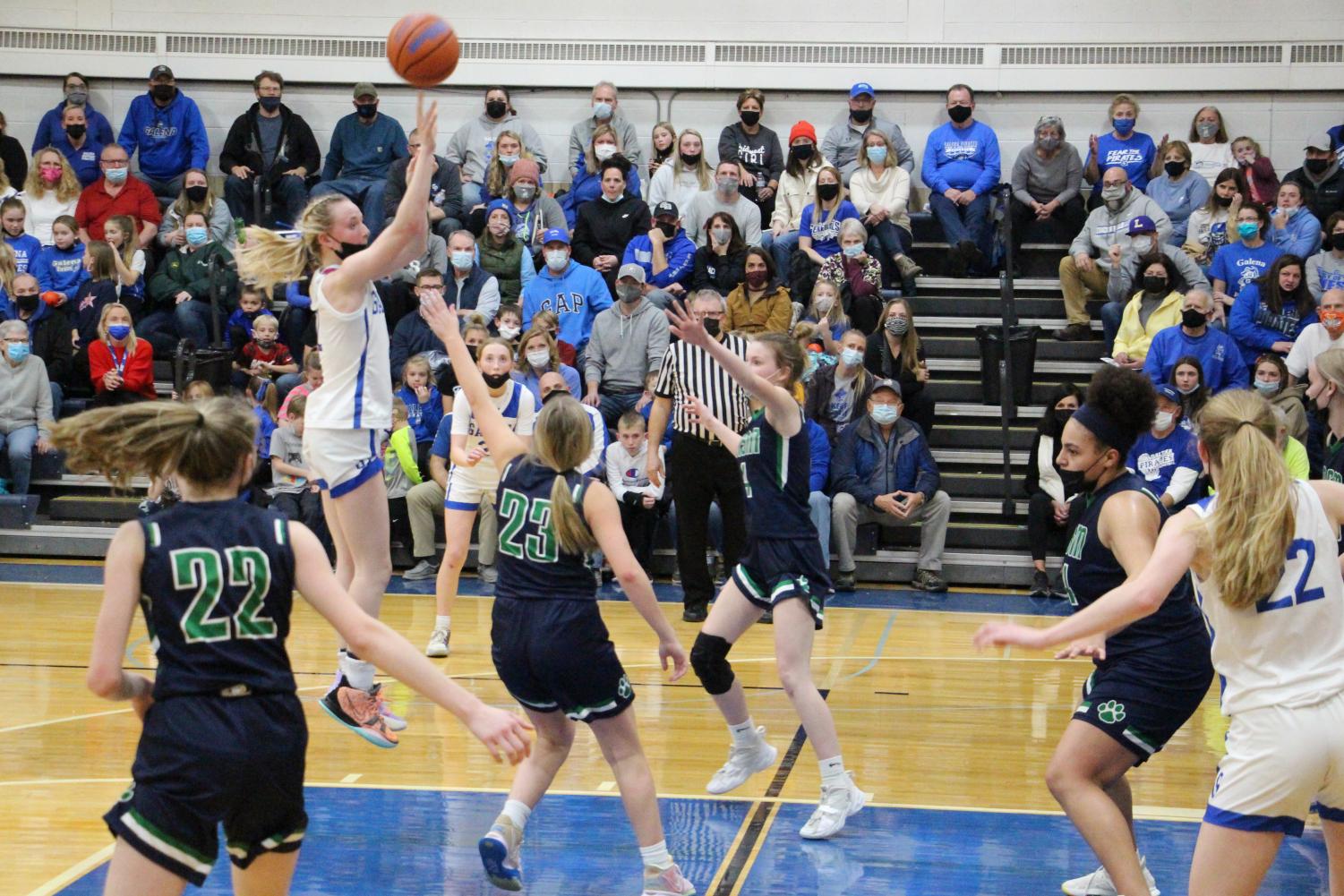 A much anticipated game turns into a must win. “We all have been waiting for this game all season and my teammates and I went into the game knowing we had to come out with a win,” said Gracie Furlong ‘25.