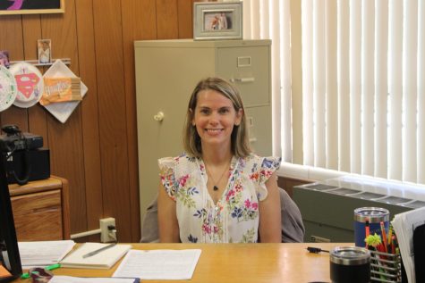 Madeline Hawkins has filled the position of principal at GHS. She is excited for the 2022-23 school year and is ready to make some exciting changes. As principal, she lives by the motto, “Everyone’s voice is heard.”