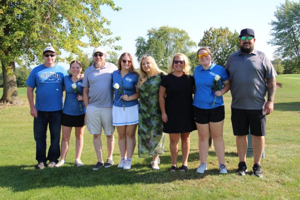 Teeing off into Senior Night 