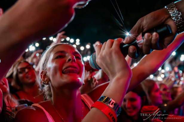 Mya McCoy singing at the Flo Rida concert this summer. Mya said,” I had a really good time with my friends, and going to see an artist like Flo was an amazing experience.”