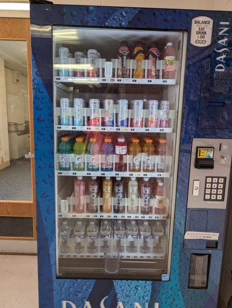 Galena High School’s Vending Machine is stocked by Mrs. Hahn and Mr. Berning every other day because of how popular it is.