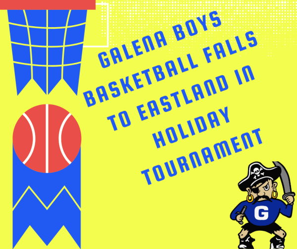 Galena Boys Basketball Falls to Eastland in Holiday Tournament