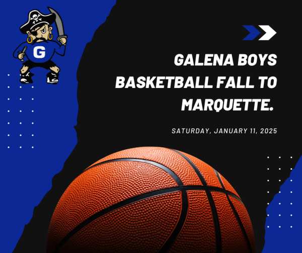 Galena Boys Basketball team faces a defeat against Marquette