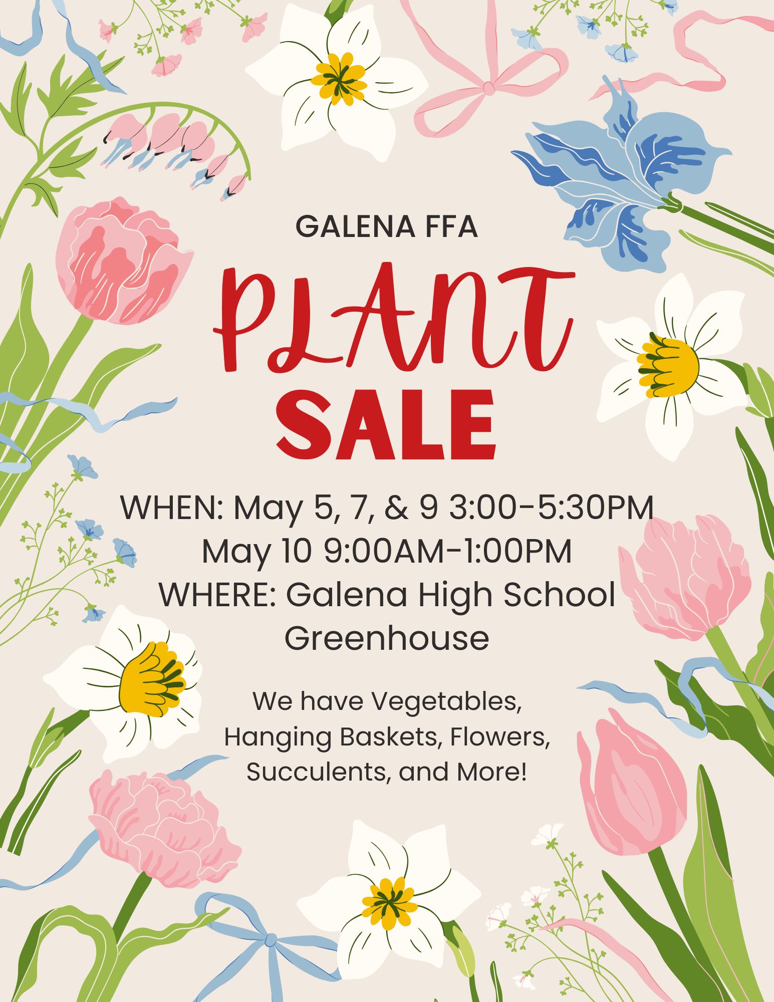 GHS FFA Plant Sale