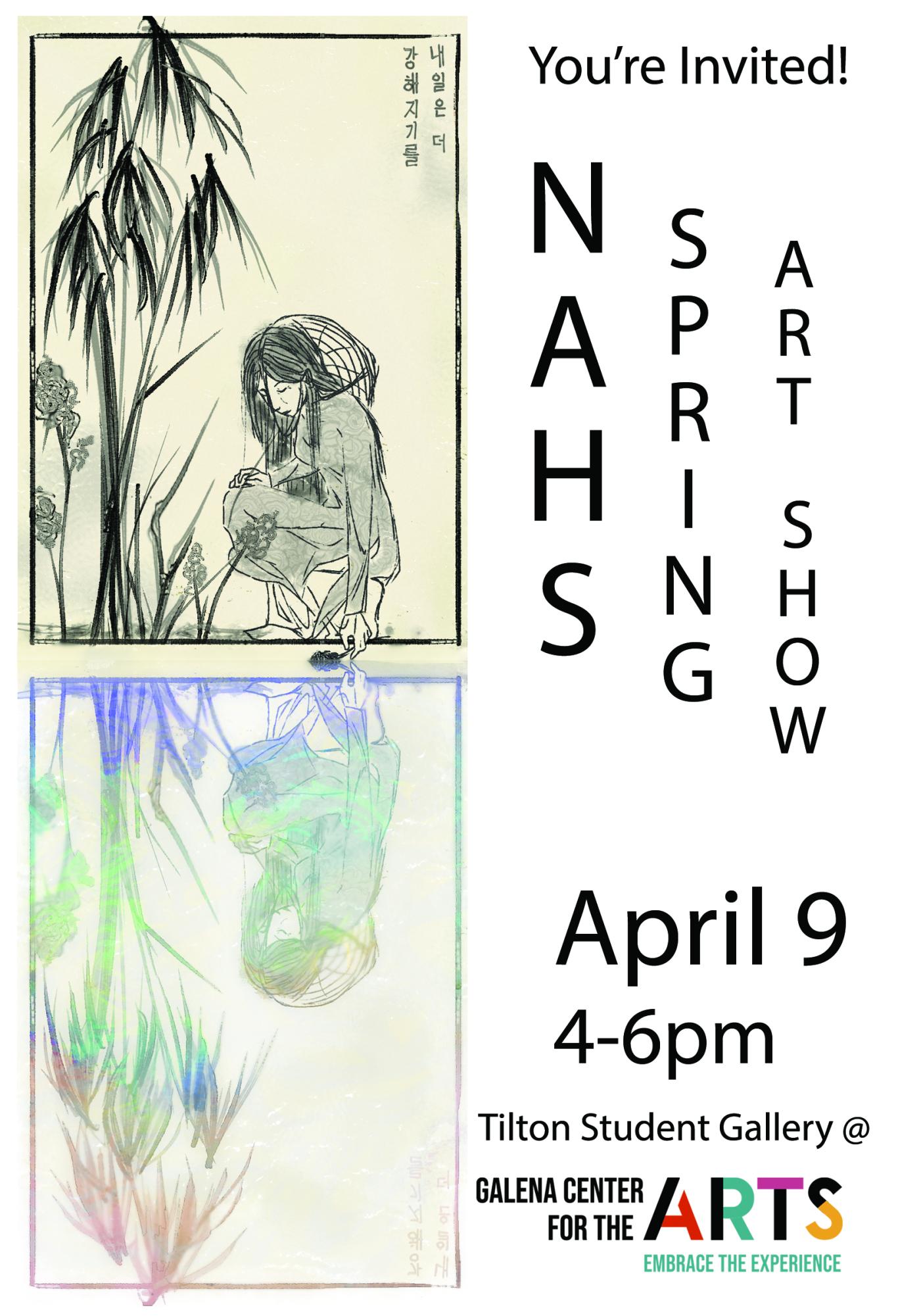 NAHS Unleashes a vibrant spring art show