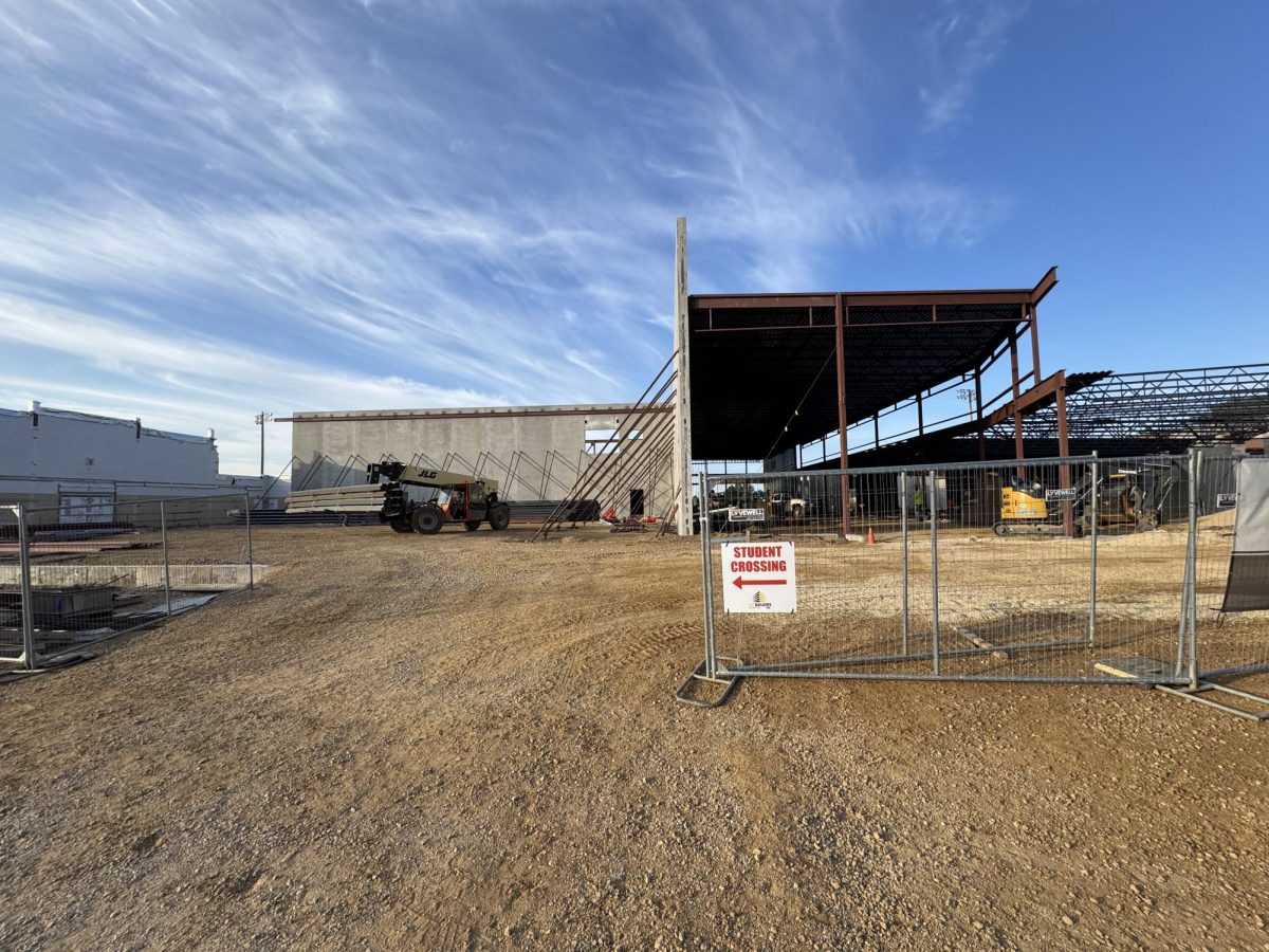 Exciting Expansions! Work is nearing completion on the new gym outside the high school. The lack of a gym has caused quite the commotion for both students and staff alike. “Gym class has been quite different. We’ve had to walk to the primary school and back for that class,” said Ian Tancrell ‘29.
