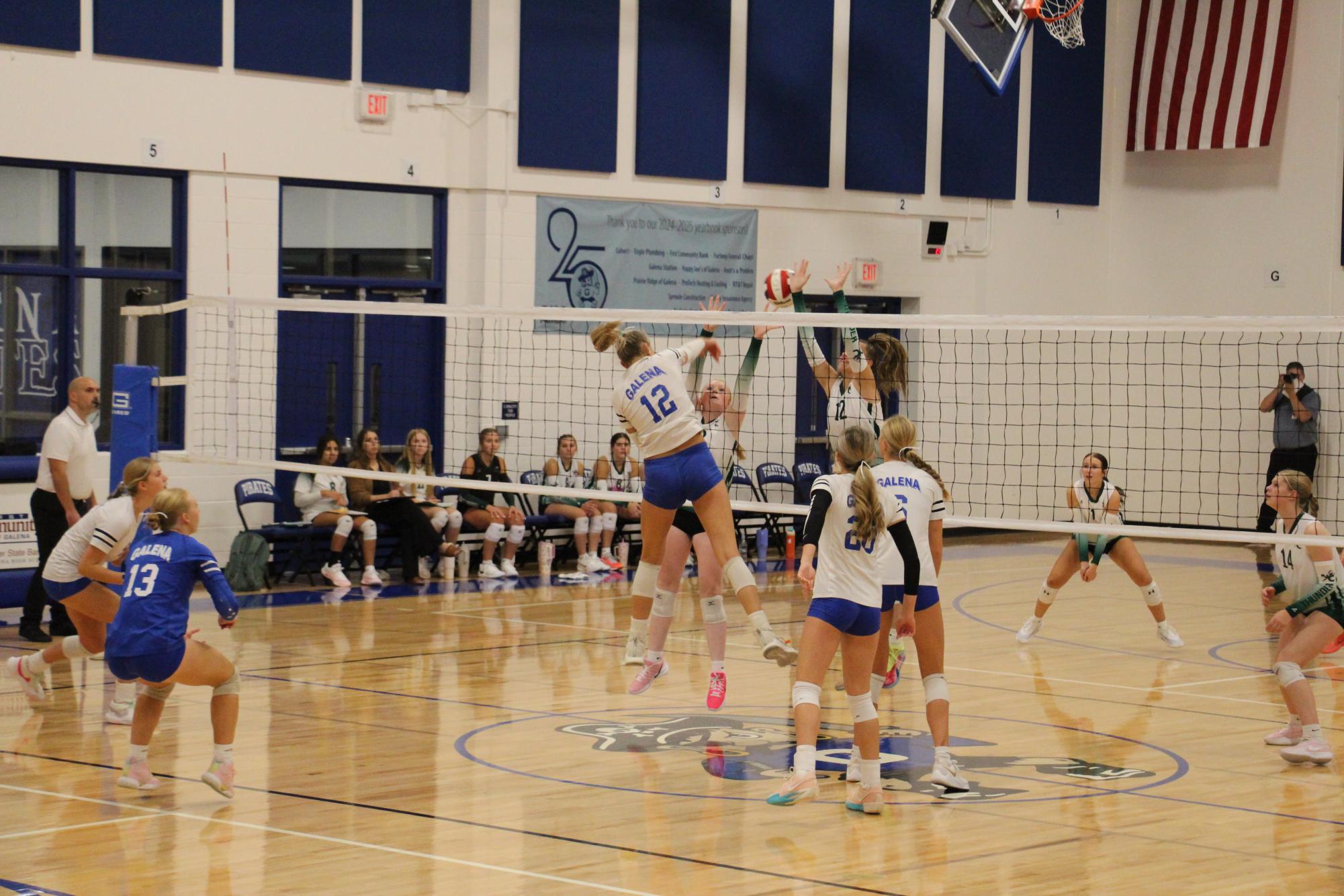 Volleyball has Strong Showing Against Rival East Dubuque