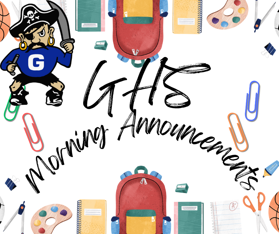 10.7.25 Morning Announcements