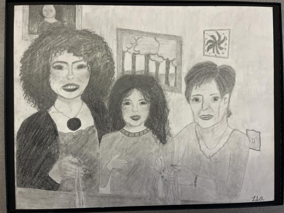 Euleila Art & Poetry contest entries on display at Galena library