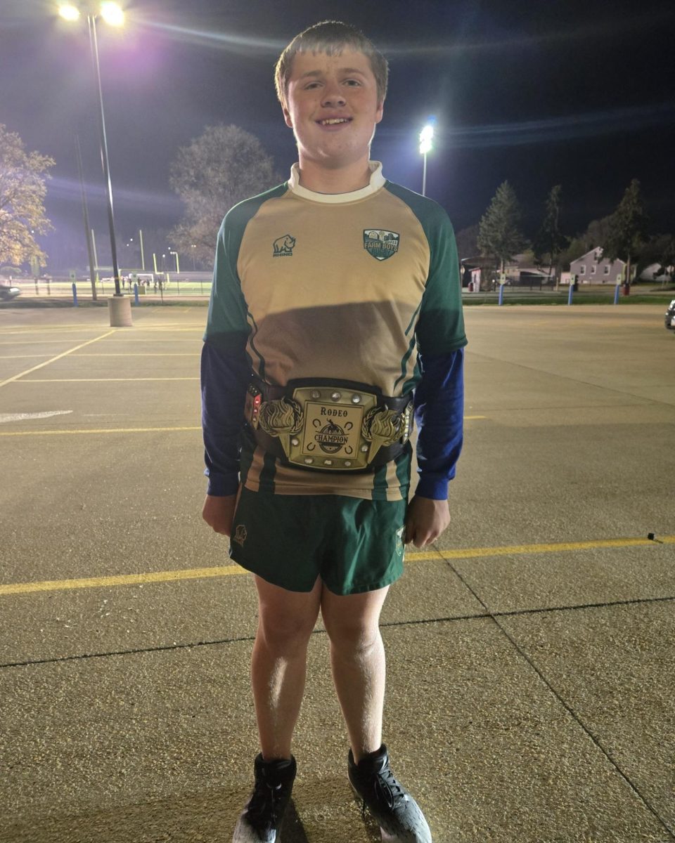 Freshman Hayden Bradbury Earned "Man of the Match" Honors